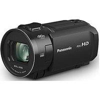 Panasonic Hc-V900 Full Hd Camcorder With 24X Optical Zoom, 3" Lcd, Sd/Sdhc/Sdxc Compatibility - Black