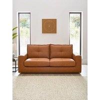 Very Home Tribeca 3 Seater Leather Sofa
