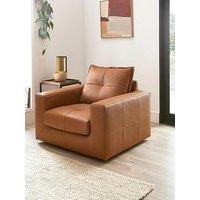 Very Home Tribeca Italian Leather Armchair
