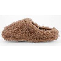 Loungeable Cosy Mule Slipper - Taupe