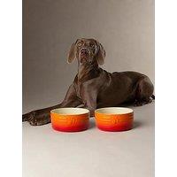 Scruffs Ombre 2Pc Bowl Set - Orange 19Cm