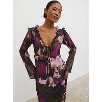 Pretty Lavish Leoni Top - Multi