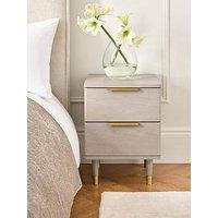 Very Home Enna 2 Drawer Bedside Chest New