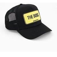 John Hatter & Co Rubber The Boss Cap - Black