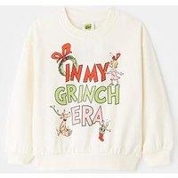 The Grinch In My Grinch Era Christmas Sweatshirt - Cream