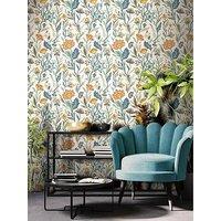 Arthouse Lush Paradise Wallpaper - Blue