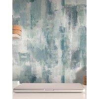 Arthouse Painterly Pattern Blue Wallpaper