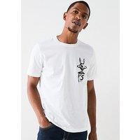 Ps Paul Smith Eye Back Graphic T-Shirt - White