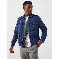 Ps Paul Smith Nylon Shirt Jacket - Navy