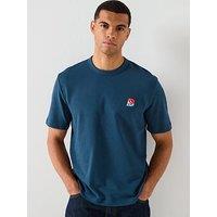 Ps Paul Smith Embroidered Logo T-Shirt - Blue