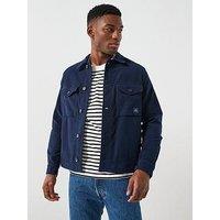 Ps Paul Smith Military Double Pocket Overshirt - Navy