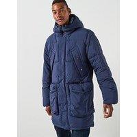 Ps Paul Smith Fibre Down Parka - Navy