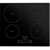 Russell Hobbs Rh60Ih413B 59Cm 4 Zone Induction Hob With Touch Control In Black