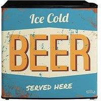 Kuhla Kttf0E6B-1011 Vintage Beer Design 45L Table Top Fridge