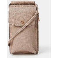 Accessorize Foldover Phone Bag - Taupe