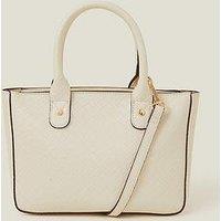 Accessorize Katie Mini Handheld Bag - Cream