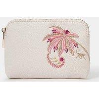Accessorize Embroidered Jaipur Coinpurse - Cream