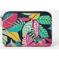 Accessorize Tropical Print Coin Purse - Multi