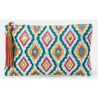 Accessorize Diamond Beach Clutch - Brights