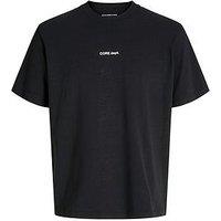 Jack & Jones Junior Boys Motion Photo Back Print Short Sleeve T-Shirt - Black