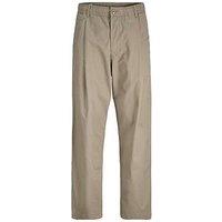 Jack & Jones Junior Boys Cade Pleated Joggers - Brown