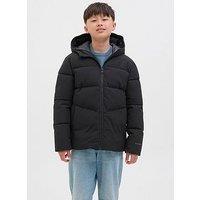 Jack & Jones Junior Boys Padded Jacket - Black