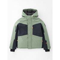 Jack & Jones Junior Boys Alpes Ski Jacket - Green