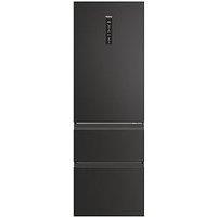 Haier 3D 60 Series 3 Htw3618Enpb 60/40 Total No Frost Fridge Freezer, Slate Black, E Rated
