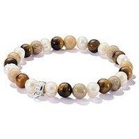 Thomas Sabo Bracelet With Daisy Jasper Beads - Multi