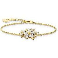 Thomas Sabo Lovely Daisy Bracelet With Flower Bouquet