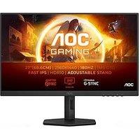 Aoc Q27G4Xf 27In Qhd (2560X1440) 180Hz Fast Ips Gaming Monitor - Black