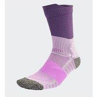 Adidas Unisex Runxboost Socks 1 Pair - Purple