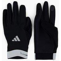 Adidas Unisex Running Gloves - Black
