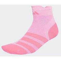 Adidas Unisex Running Adizero Socks 1 Pair - Pink