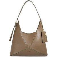 Dune London Dinidearest P Leather Shoulder Bag - Khaki