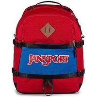 Jansport Small Seattle Pack Red Tape Backpack Red
