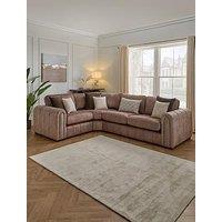 Very Home Amara Lh Double Arm Corner Group
