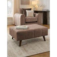 Very Home Amara Footstool - Made To Order In The Uk