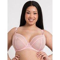 Curvy Kate Lifestyle Plunge Bra - Blush Pink