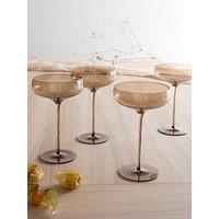 Michelle Keegan Home Set Of 4 Coupe Glasses