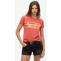 Superdry Venue Outdoors Fitted T-Shirt - Red