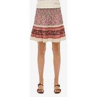 Superdry Patchwork Mini Skirt - Pink