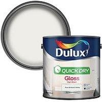 Dulux Quick Dry Gloss Pure Brilliant White 2.5L