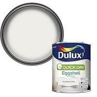 Dulux Quick Dry Eggshell Pure Brilliant White 750Ml
