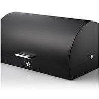 Swan Serenity Bread Bin, Black
