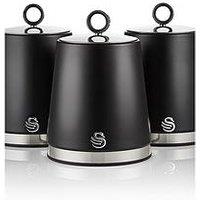 Swan Serenity Set Of 3 Canisters
