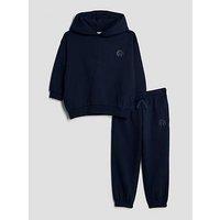 River Island Mini Boys Hoodie Set - Navy