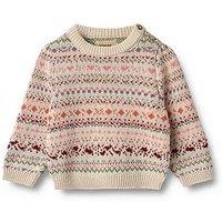 Wheat Baby Girls Olga Knitted Jumper - Multi