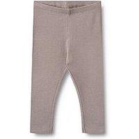 Wheat Baby Girls Maddy Ribbed Leggings - Purple