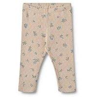 Wheat Baby Girls Jules Jersey Leggings - Beige